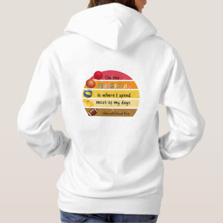 Jag tillbringar de flesta av mina dagar Hoodie T Shirt