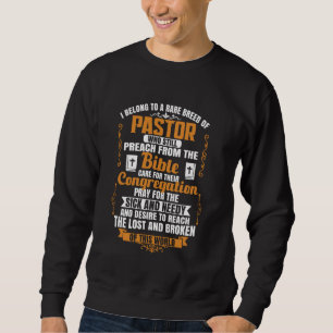 Jag tillhör en Sällsynt som är en ras av pastorpre Lång Ärmad Tröja