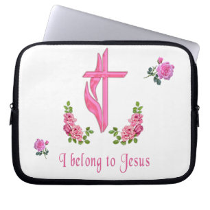 Jag tillhör Jesus 10 tums laptop sleeve