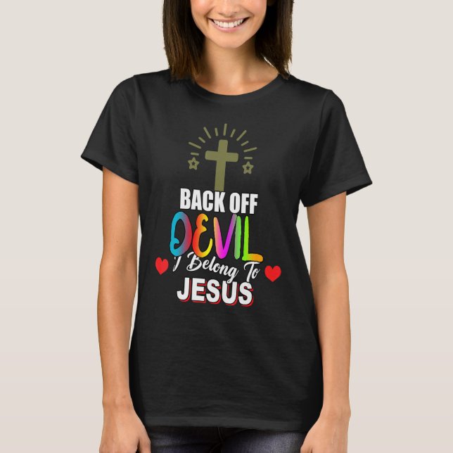 Jag tillhör Jesus Christian Sarcastic T Shirt (Framsida)
