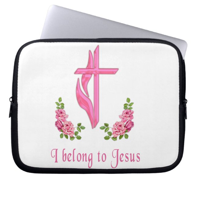 Jag tillhör Jesus gåvor Laptop Sleeve (Framsidan)