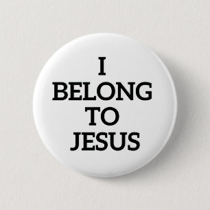 Jag tillhör Jesus-knapp Knapp