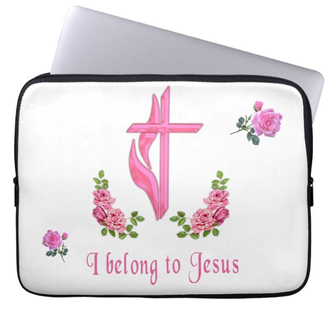 Jag tillhör Jesus Laptop sleeve (Framsidan)