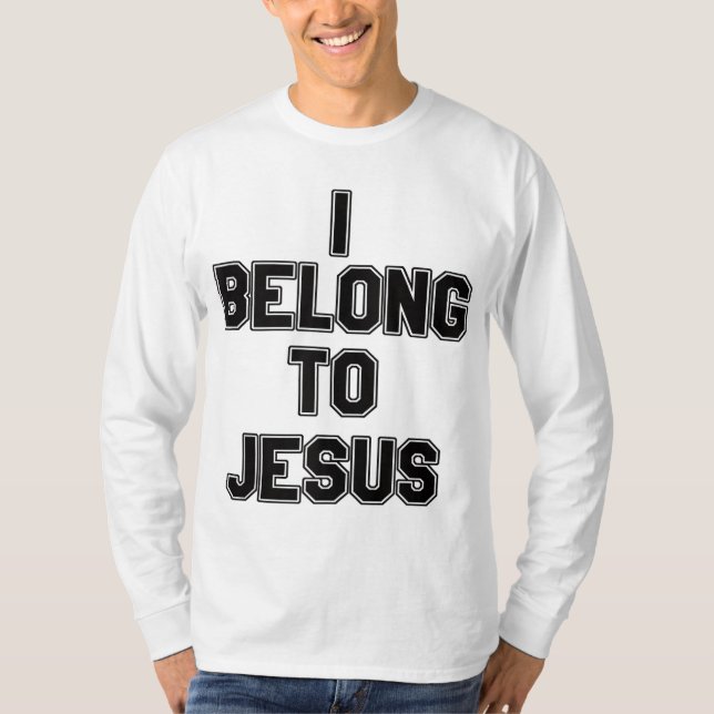 Jag tillhör Jesus T Shirt (Framsida)