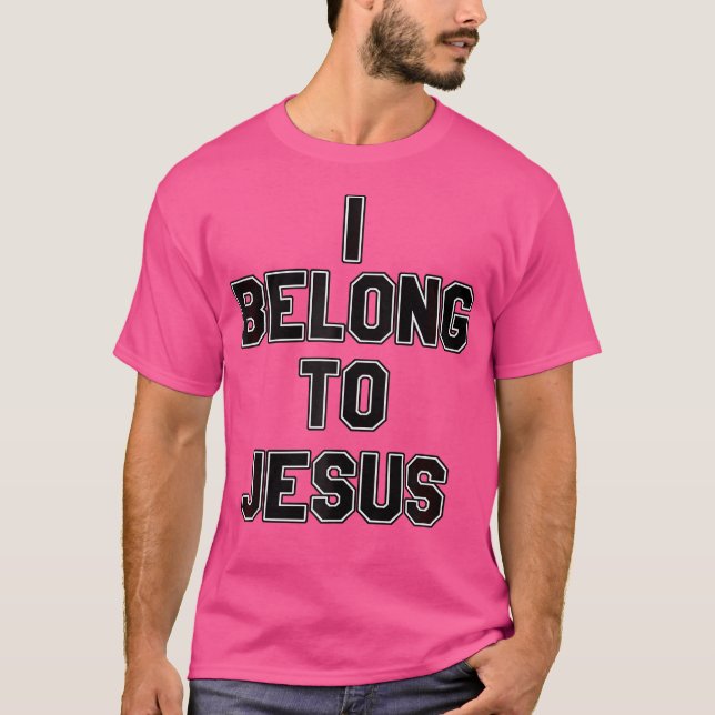 Jag tillhör Jesus T Shirt (Framsida)