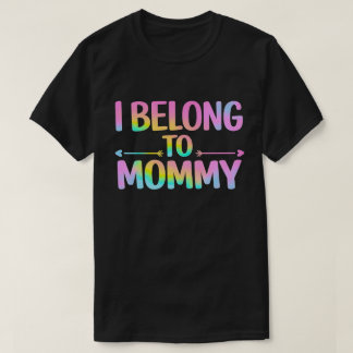 Jag tillhör Mamma – Söt Baby Design T-Shirt