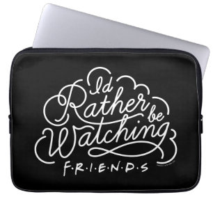 Jag tittar hellre på FRIENDS™-skript Laptop Fodral
