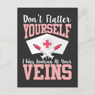 Jag tittar inte på dina Veins. Vykort