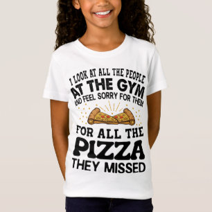 Jag tittar på alla människor på gymen - Lustigt Pi T Shirt