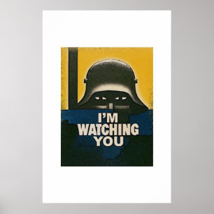 Jag tittar på dig poster