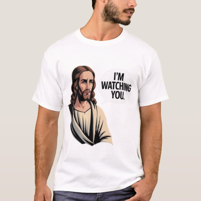 Jag tittar på dig t shirt (Framsida)