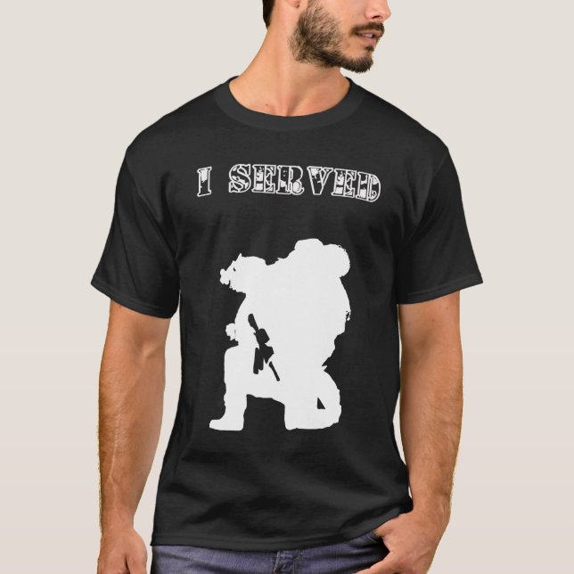 Jag tjänade som:  Soldat Tee (Framsida)