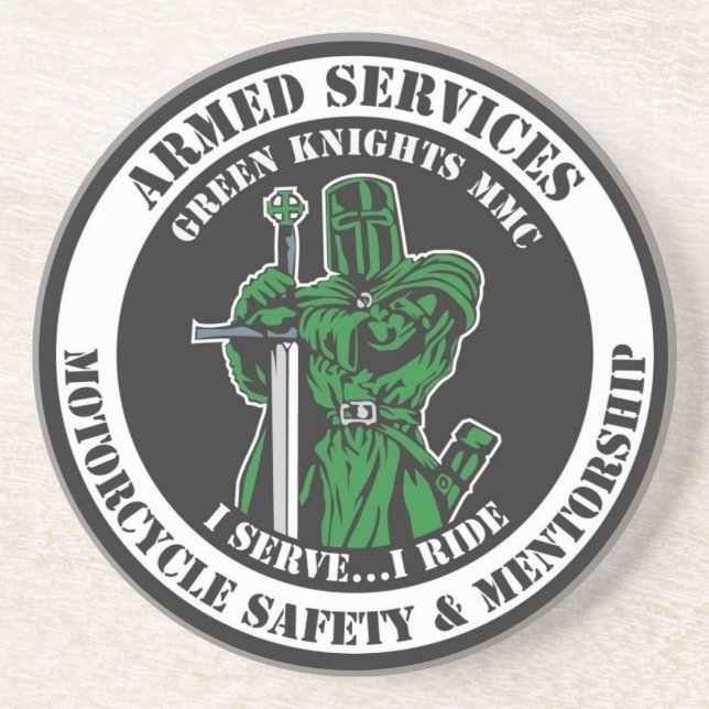 Jag tjänar som… mig rider kustfartyget underlägg sandsten (Framsidan)