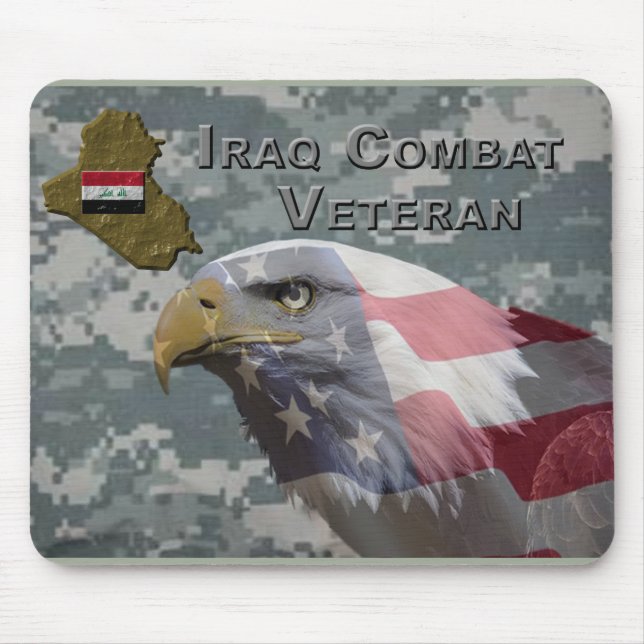 Jag tjänstgjorde - Irak Combat Veteran Musmatta (Framsidan)