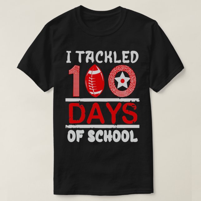 Jag tog 100 dagar i skola 12 t shirt (Design framsida)