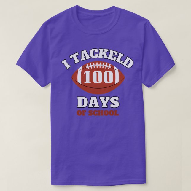 Jag tog 100 dagar i skola 13 t shirt (Design framsida)
