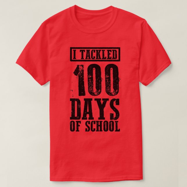 Jag tog 100 dagar i skola 15 t shirt (Design framsida)