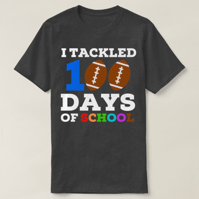 Jag tog 100 dagar i skolan 31 t shirt (Design framsida)