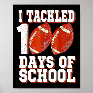 Jag tog 100 dagar i skolfotboll 100 dagar i bo poster