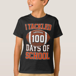 Jag tog 100 dagar i skolfotboll 100 dagar i bo t shirt