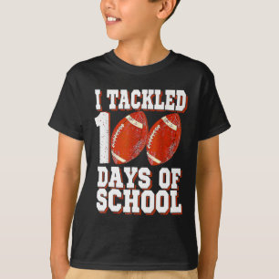 Jag tog 100 dagar i skolfotboll 100 dagar i bo t shirt