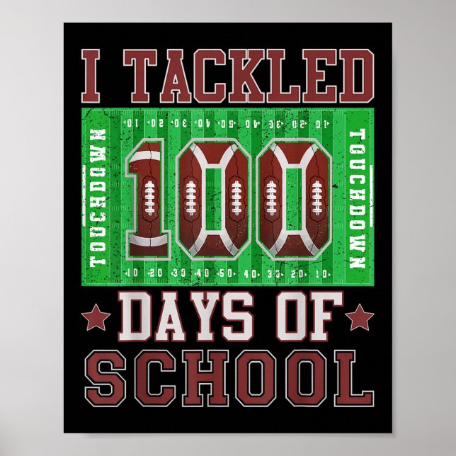 Jag tog 100 dagar i skolfotboll 100 dagar i Ki Poster (Framsidan)