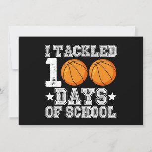 Jag tog 100 dagar med skolbasket inbjudningar