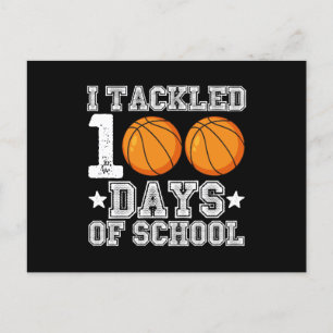 Jag tog 100 dagar med skolbasket vykort