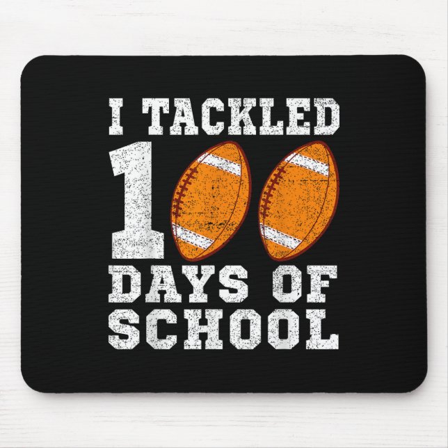 Jag tog 100 dagar med skolfotboll 100 dagar musmatta (Framsidan)