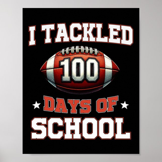 Jag tog 100 dagars fotbojor barn 100 dagar poster (Framsidan)