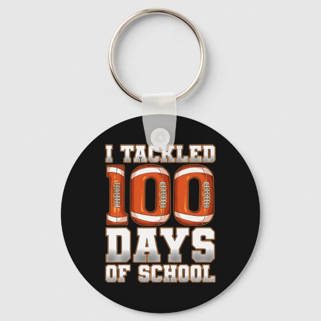 Jag tog 100 dagars skolavhopp 1 nyckelring (Framsida)