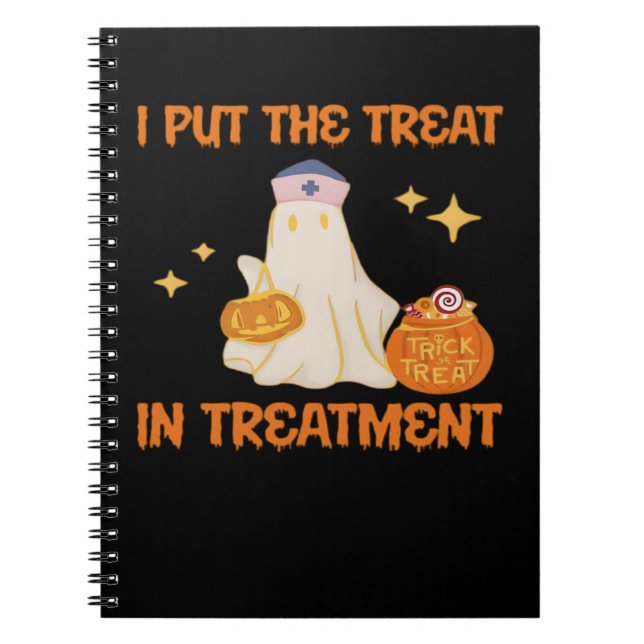 Jag tog behandling med Retro Funny Nurse Doktor Anteckningsbok (Framsidan)