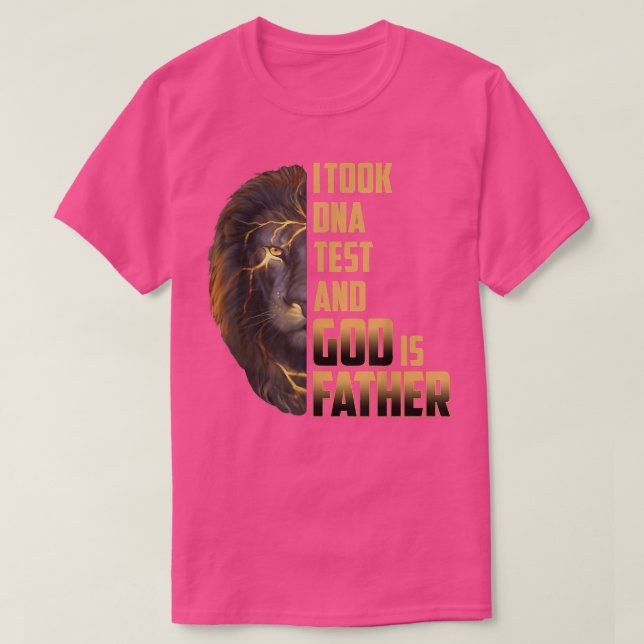 Jag tog DNA-testgud. Är min Far Fars dag Chris? T Shirt (Design framsida)