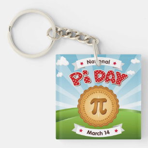 Jag tog fram nyckelkedjan Paj Pi Day