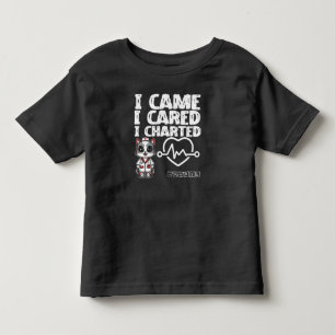 Jag tog hand om, jag ritade - sjuksköterska t shirt
