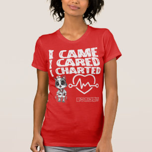 Jag tog hand om, jag ritade - sjuksköterska t shirt