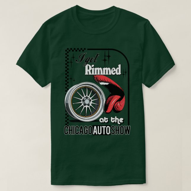 Jag tog Harna på Chicagoblocket. T Shirt (Design framsida)