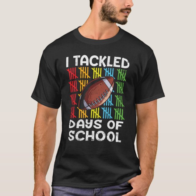Jag tog itu med 100 dagars skola 100 dagars Lärars T Shirt (Framsida)