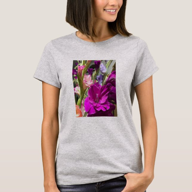 Jag tog med blommor! t shirt (Framsida)