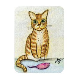 Jag tog med en present till dig magnet