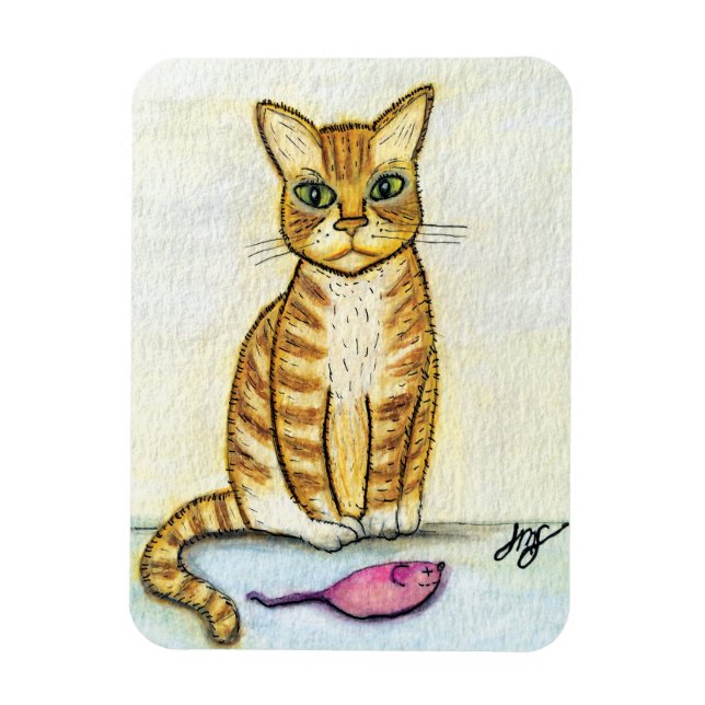 Jag tog med en present till dig magnet (Vertikal)