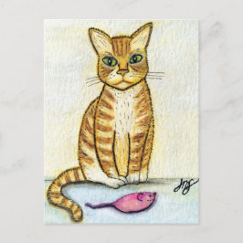 Jag tog med en present till dig vykort