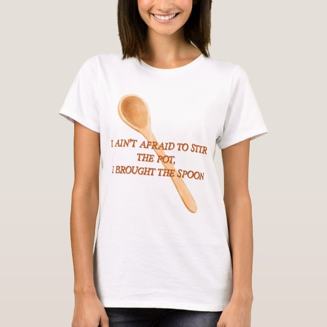 Jag tog med skeden t shirt (Framsida)