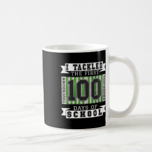 Jag tog mig an de första 100 dagarna av skolan - f kaffemugg