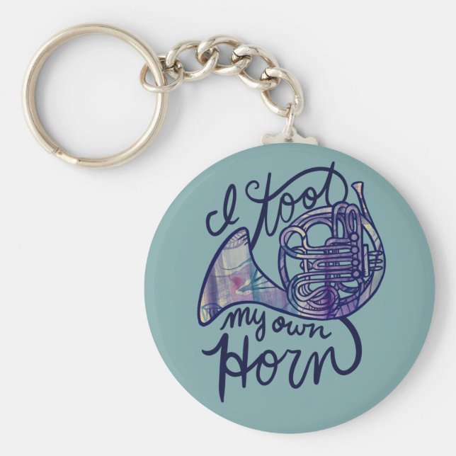 Jag tog min egen horn nyckelring (Framsidan)