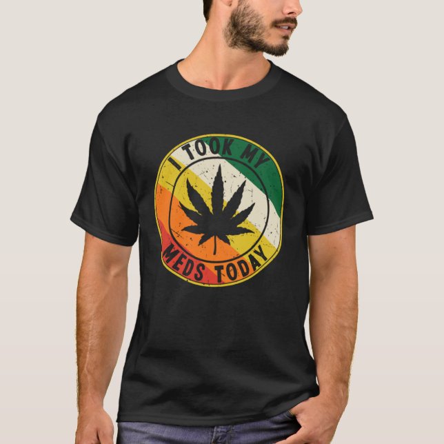 JAG TOG MIN MEDEL I DAG T SHIRT (Framsida)