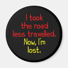 Jag tog vägen mindre magnet