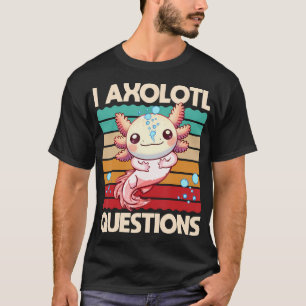 Jag Tonåring Axolotl Shirt Kids Cute Axolotl T