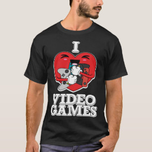 Jag Tonåring spel i Kärlek-videospel T Shirt
