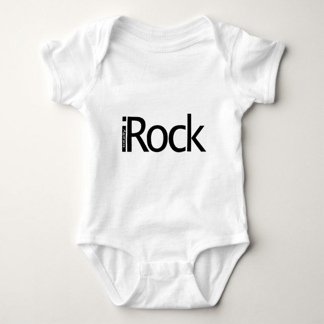 jag (totalt) vaggar tee shirt (Framsida)